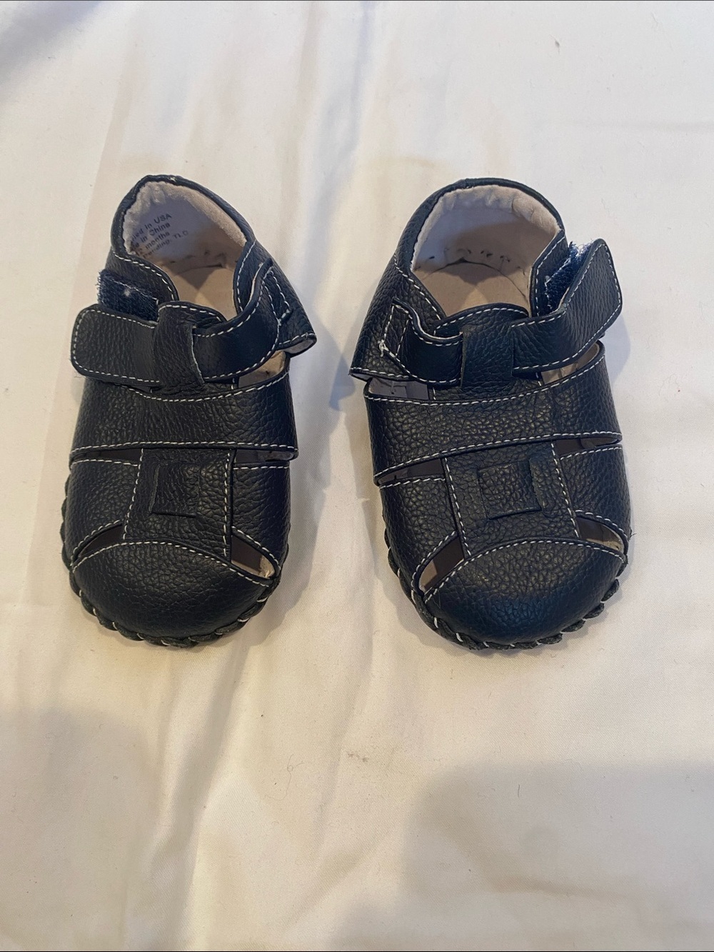 pediped Harvey Originals Fisherman Sandal (Infant/Toddler)